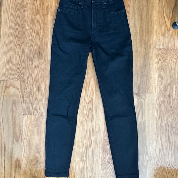 EVERLANE Black High Rise Skinny Jeans, Size 25 (US 2-4) - Picture 8 of 8